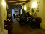 parking in reception