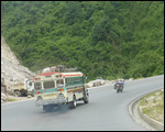 Chicken bus route