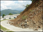 Land slides common place again