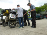 The border check