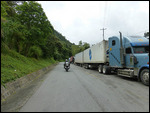 Always a queue of trucks