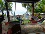 How to get into a hammock