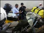 The fixer and the border guard