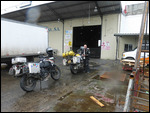 Bikes at the shippers