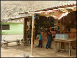 Lunch on the Road to Huaraz a bit of a day