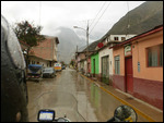Pavement at last Road to Huaraz