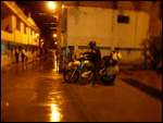 Arrive in the dark