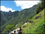 Entrance into Machu Picchu