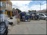 Road block at the border
