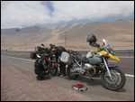 puncture on the road