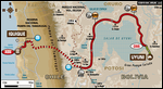 Dakar Daily route
