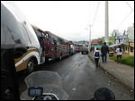 Exit from Quito a challenge