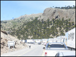 Argentine Border queue