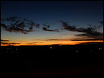 Sunset over Coober Pedy