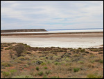 Salt flats on Stuart Hwy
