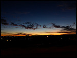 Sunset over Coober Pedy