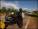 Road train coming 