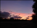 Sunset over Mataranka