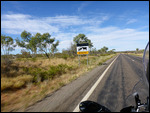 Road train warning