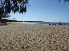 The beach at Agnes Waters