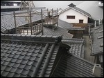 looking down into the Edo Village