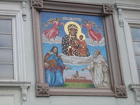 Black Madonna frieze