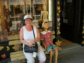 Pinochio and someone with a long nose