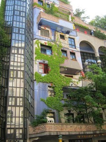The Hundertwasser building