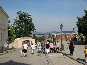 Leaving the castle