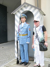 Sentry at the castle