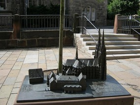 Model of St Elisabeth Church