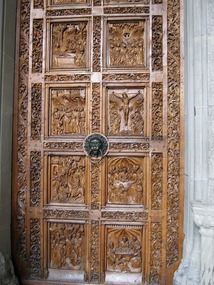 Church door
