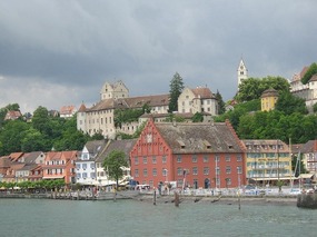 Meersburg from the ferry