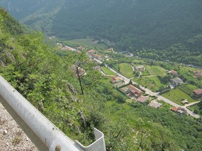 View on the road to Mt Cemino