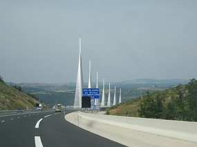 Arriving on the bridge