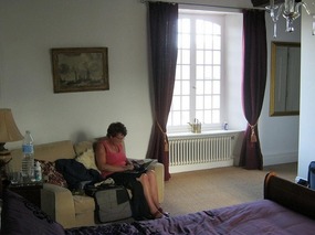 Our Normandy bedroom