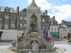 Fountain in St Sens
