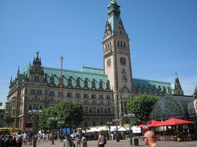 The Hamburg Rathaus