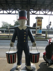 The water carrier of Hamburg.