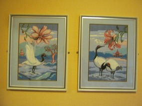 Some of Dianne's embroidery