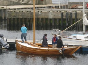 Boating at Helmsdale