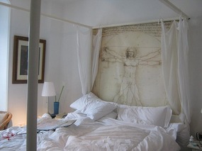 Our room - the Da Vinci Suite
