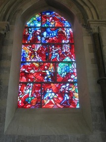 New stained glass, Chichester Cathedral