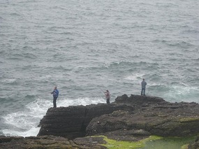 Fishing at Dunmore East