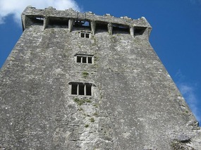 Stone at the top of the castle