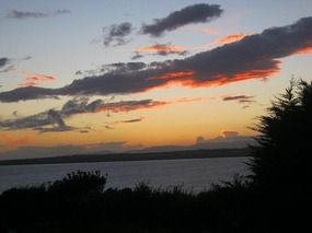 Sunset over Ballymacaw