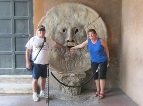 In the lions mouth