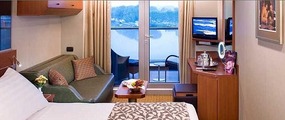 A verandah state room