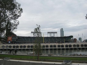 Ball park from the Road