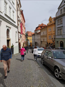 Strolling in Prague